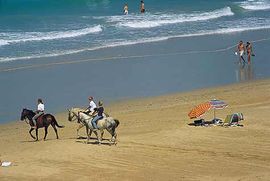 Vejer de la Frontera - Reiten am Strand